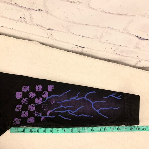 Mac Keen Destroy ADULTS ONLY Graffiti Men's Denim Jacket Size X-Large - Picture 7 of 9